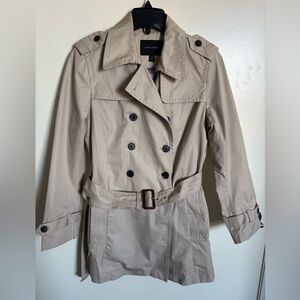 Banana Republic Light Tan Trench Coat